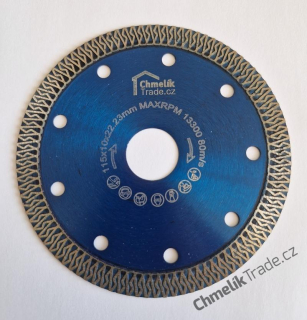 Diamantový kotouč Chmelík-Line BLUE S1 115 mm
